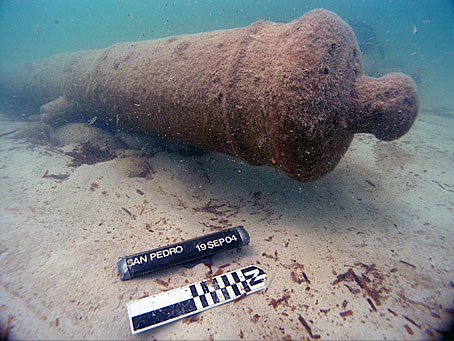 Wreckage of San Pedro