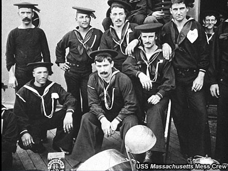 USS Massachusetts Mess Crew