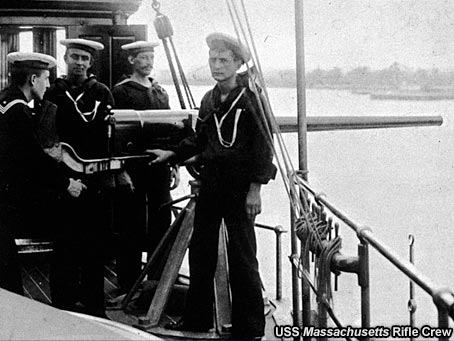 USS Massachusetts Rifle Crew