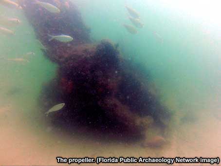 propeller of USS Narcissus 1