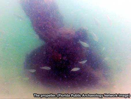 propeller of USS Narcissus 2