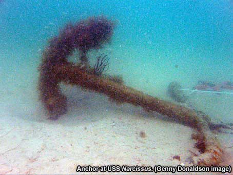 Anchor at USS Narcissus