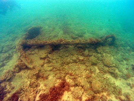 Wreckage of Urca de Lima